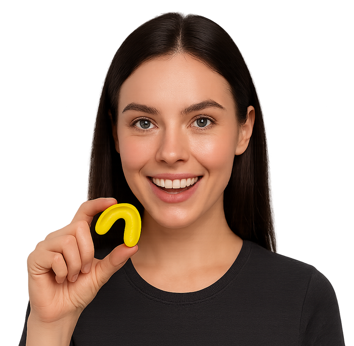 tongup סד מצמיד לשון למניעת נחירות וחריקת שיניים